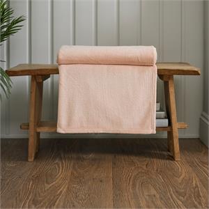 Deyongs Snuggle Pink Snuggle Touch Throw 140 x 180cm